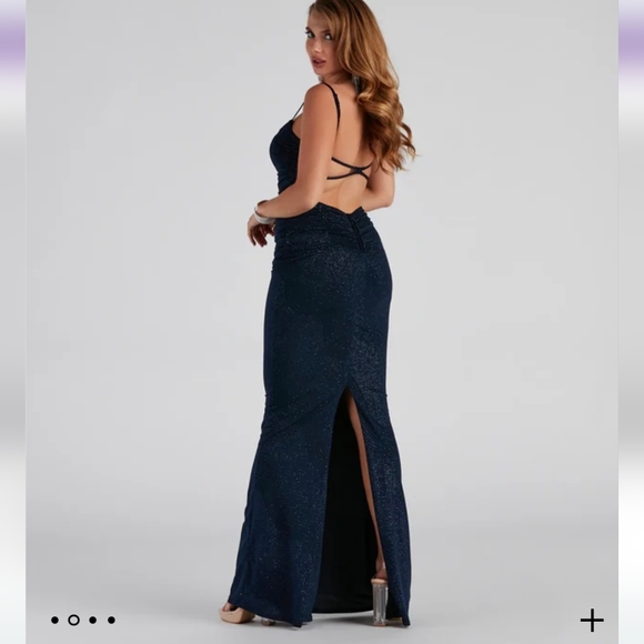 Tatum Formal Glitter Mermaid Dress - Picture 2 of 4